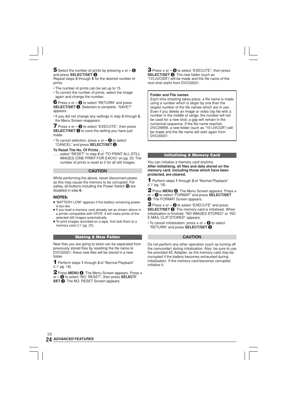 JVC GR-DX300  EN User Manual | Page 24 / 60
