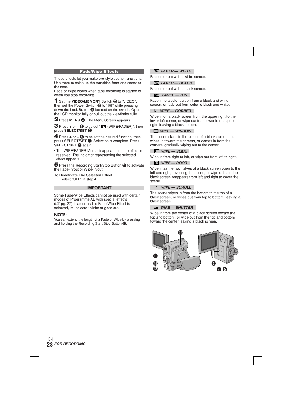 JVC GR-DX300  EN User Manual | Page 28 / 60