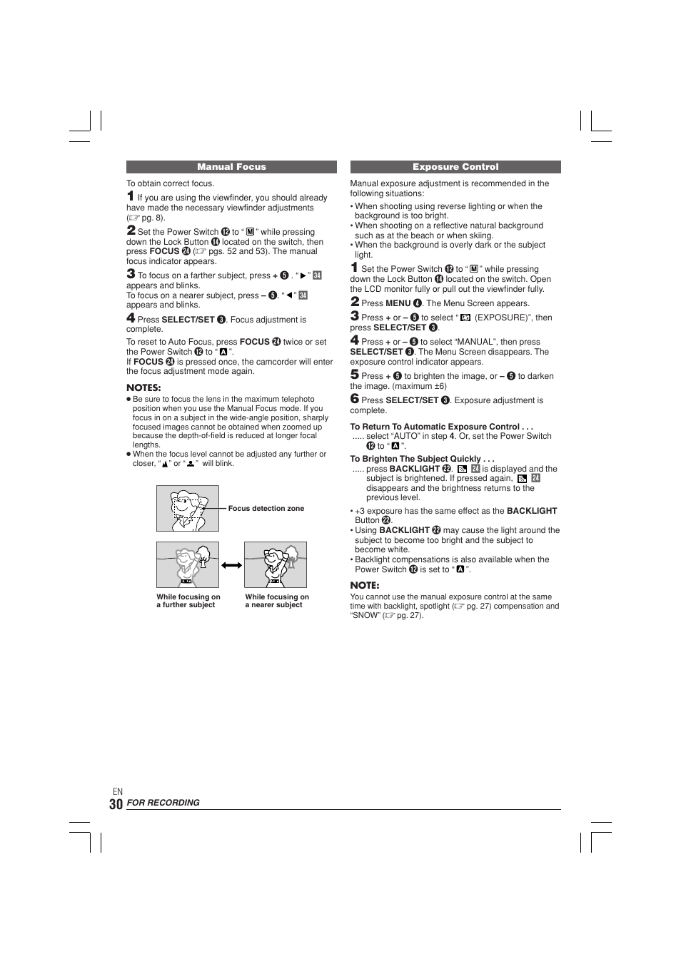 JVC GR-DX300  EN User Manual | Page 30 / 60