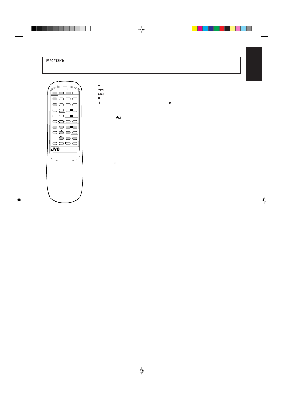 English, Page 26 | JVC AX-V55BK User Manual | Page 27 / 30