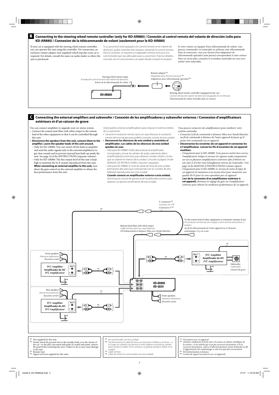 JVC KD-AR880 User Manual | Page 5 / 6