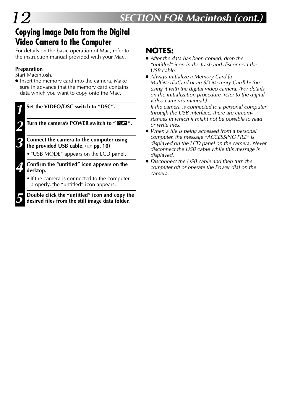JVC USB Connection Kit User Manual | Page 12 / 24