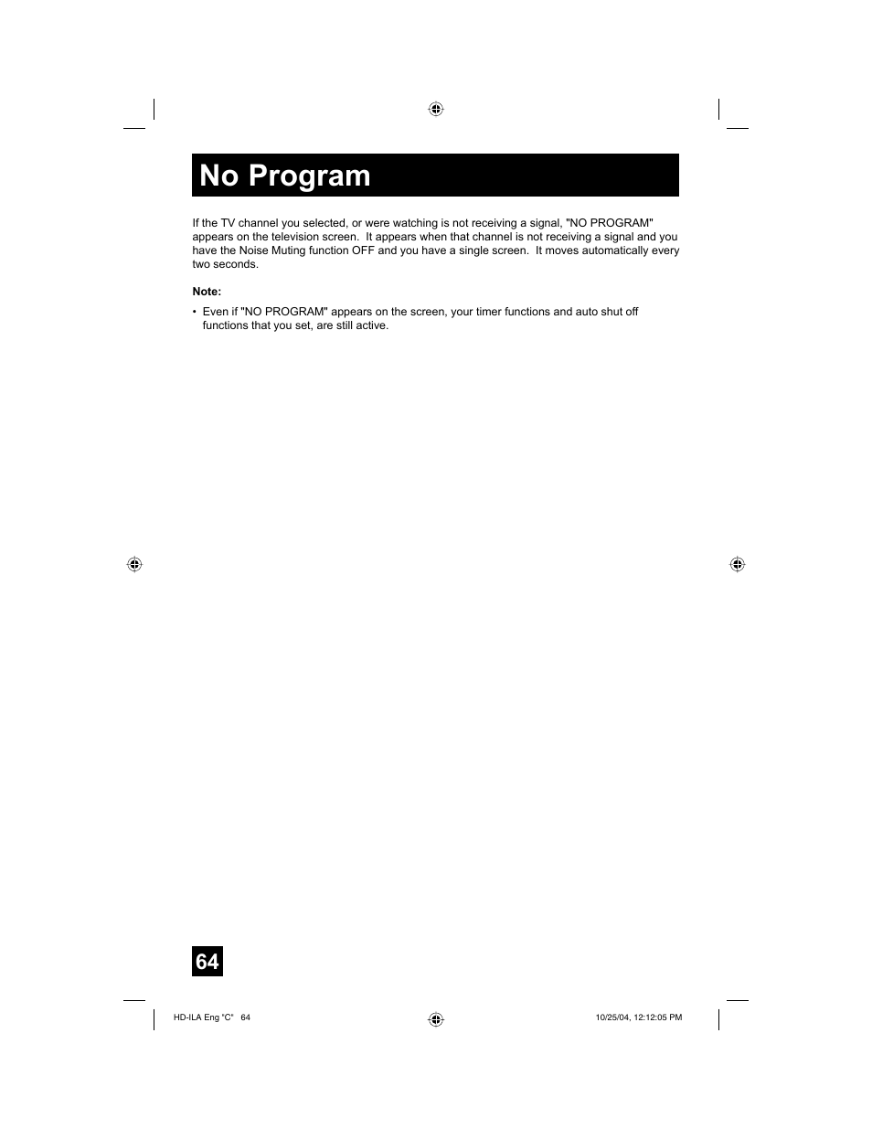 No program | JVC HD-52Z585 User Manual | Page 64 / 80