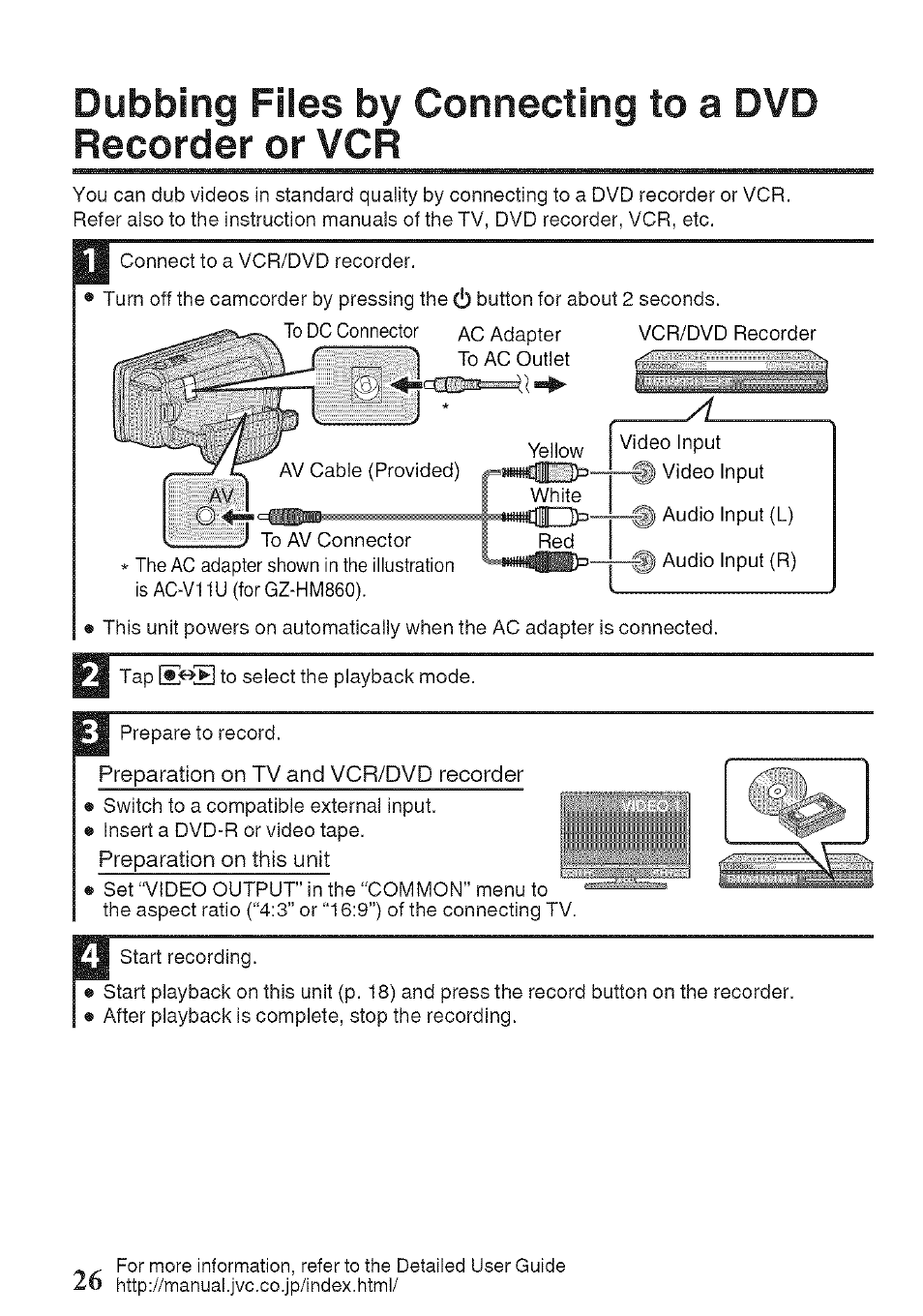 JVC GZ-HM960U User Manual | Page 26 / 40