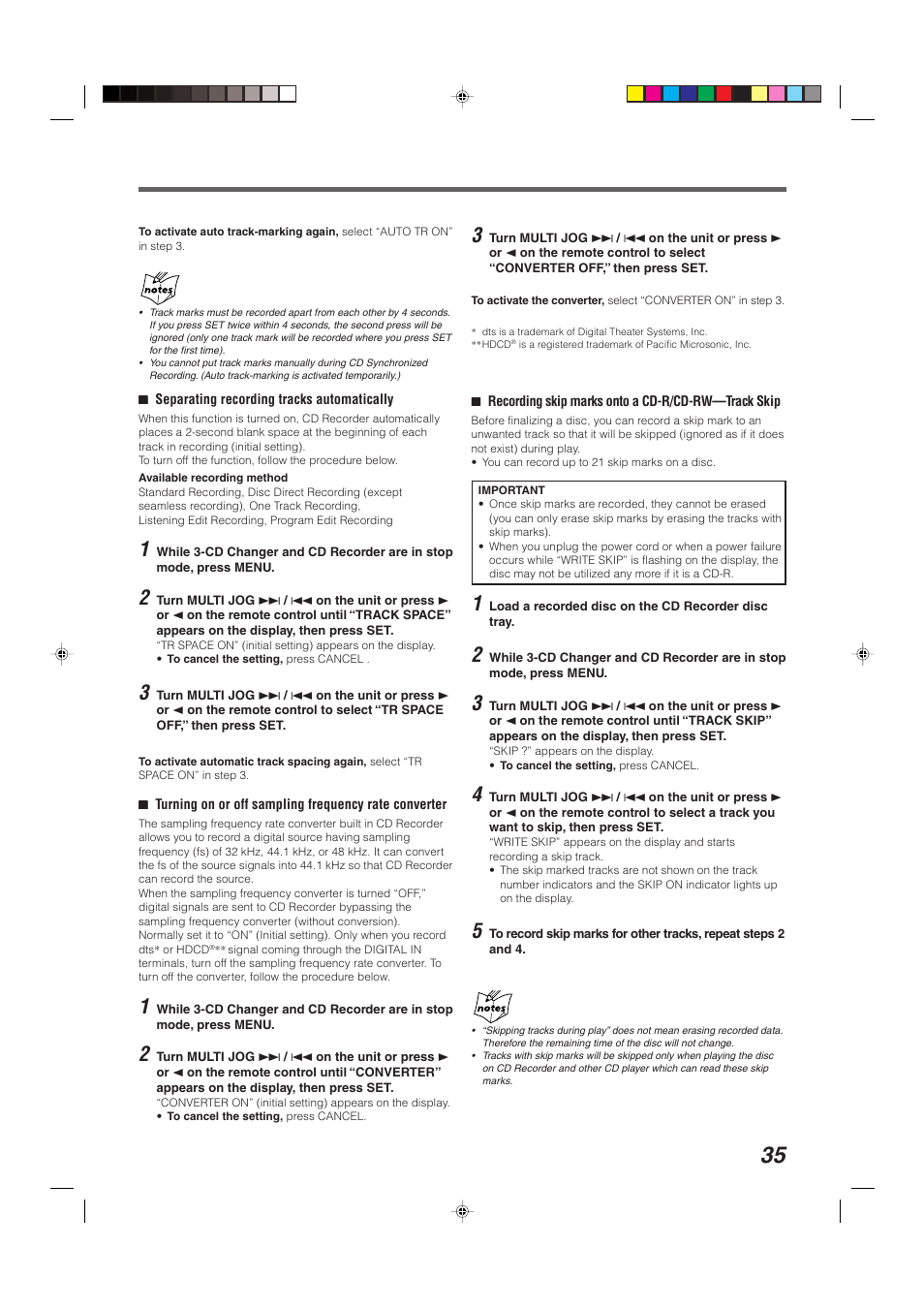 JVC XL-R5020BK User Manual | Page 37 / 50