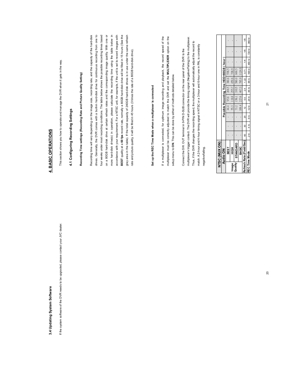 Ba si c opera t io ns | JVC VR601 User Manual | Page 11 / 42