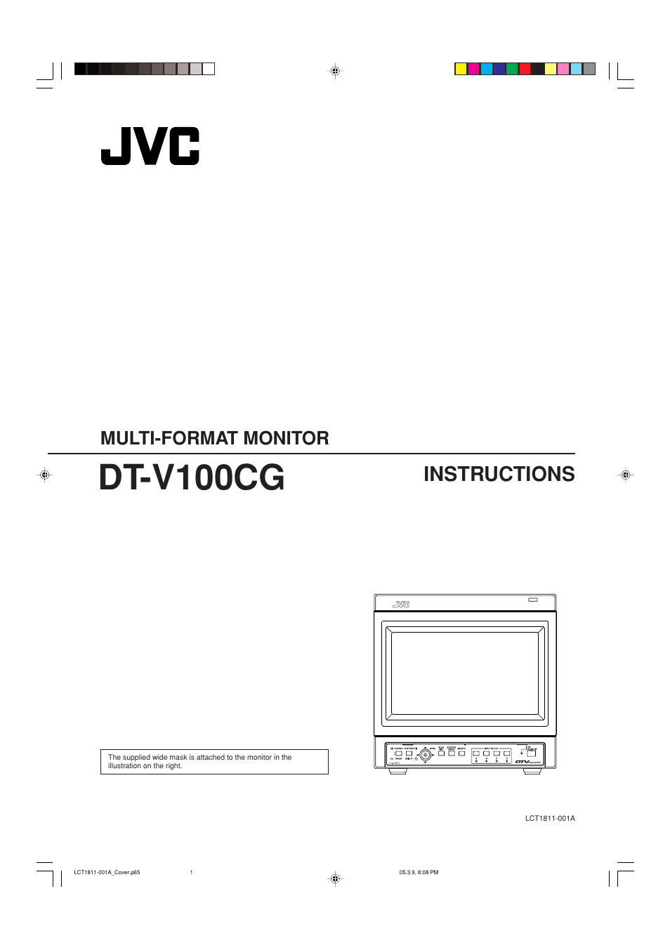JVC DT-V100CG User Manual | 24 pages