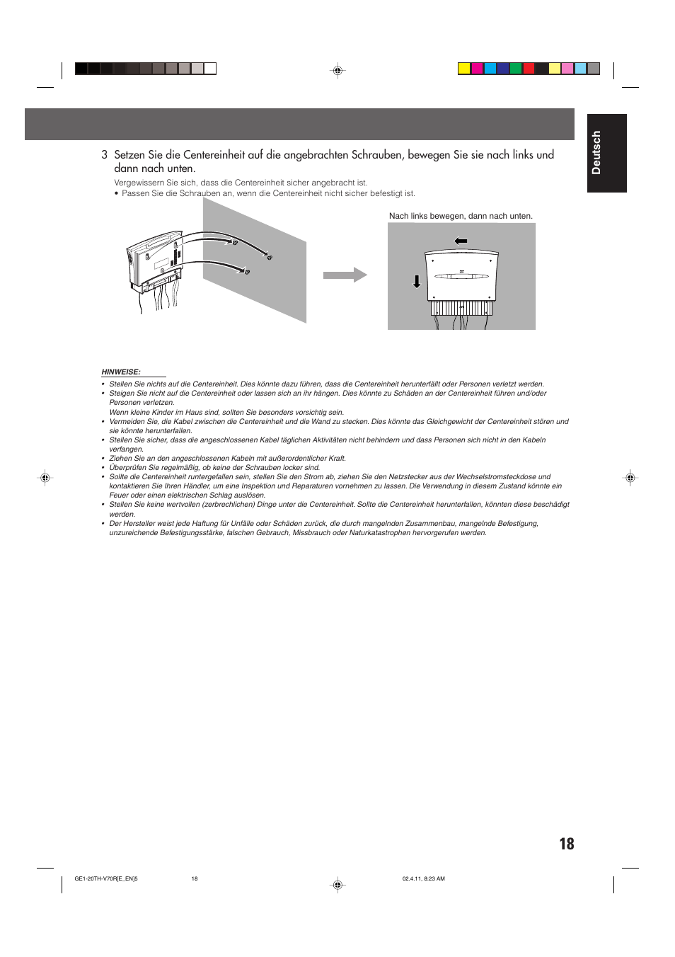 JVC DVD CINEMA SYSTEM TH-V70R User Manual | Page 23 / 241