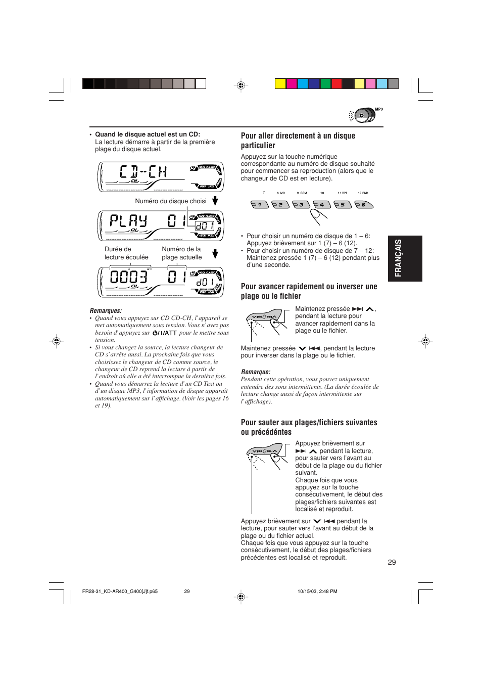 JVC KD-AR400 User Manual | Page 101 / 111