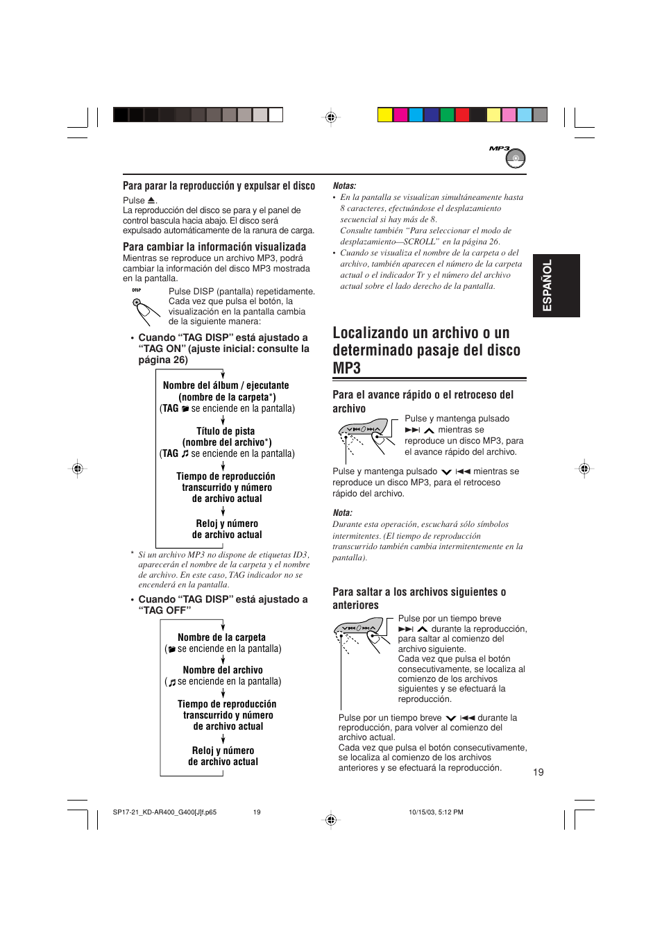 JVC KD-AR400 User Manual | Page 55 / 111