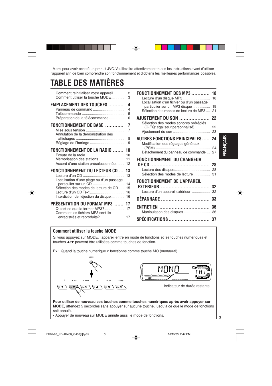 JVC KD-AR400 User Manual | Page 75 / 111