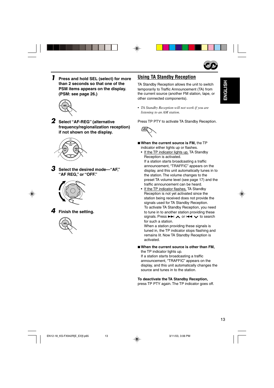 JVC KS-FX942R User Manual | Page 13 / 48