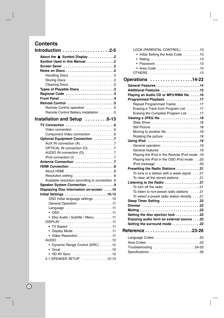 JVC SP-THG50W User Manual | Page 4 / 30