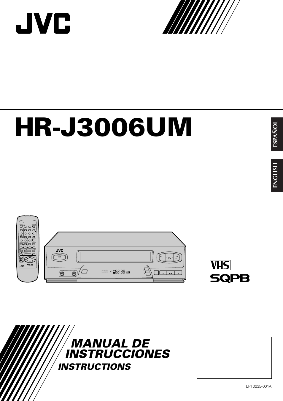 JVC HR-J3006UM User Manual | 76 pages