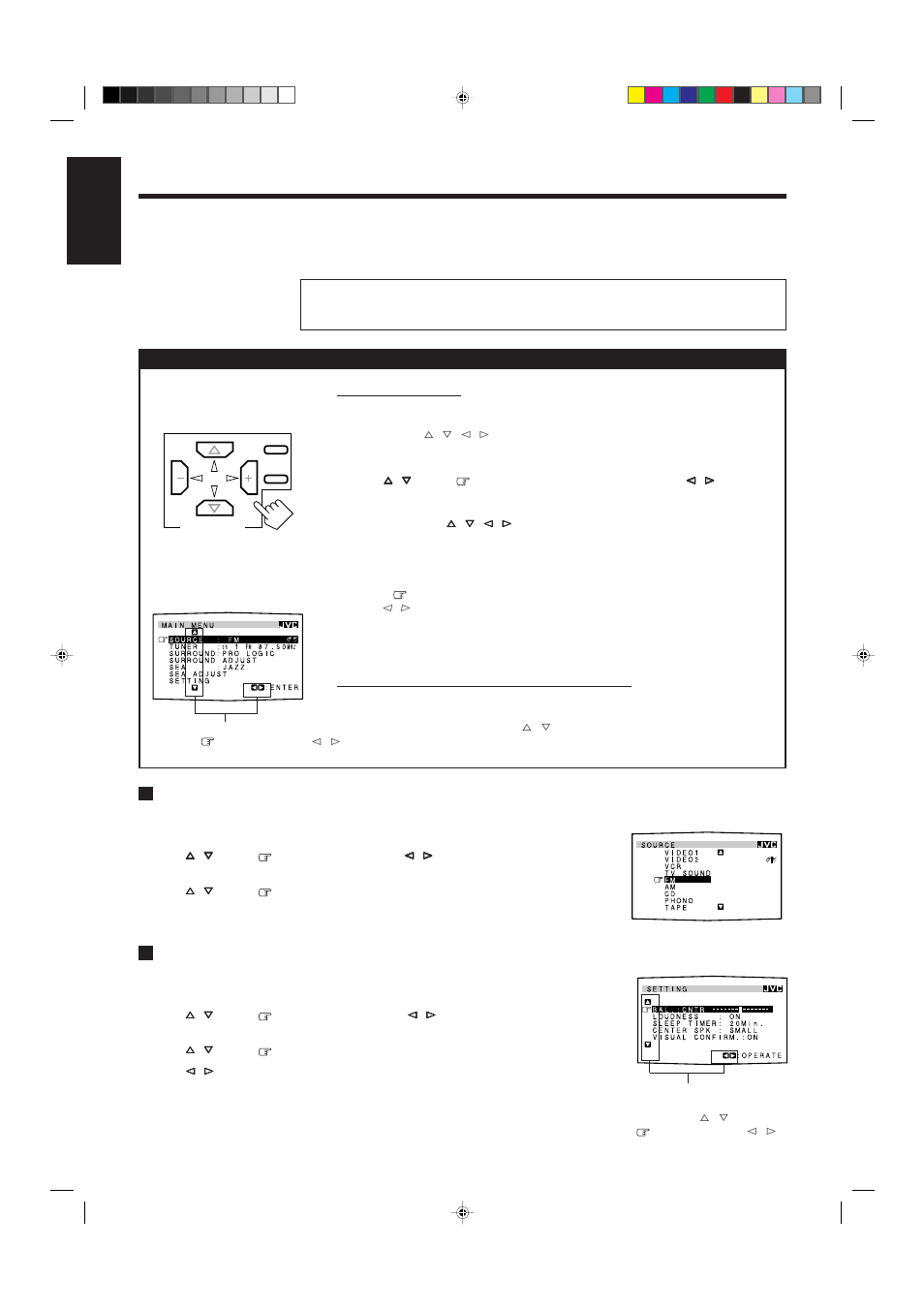 English | JVC RX-730R User Manual | Page 42 / 58