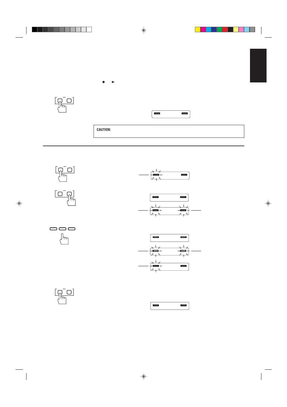English, Page 46, Erasing a program | JVC RX-730R User Manual | Page 51 / 58
