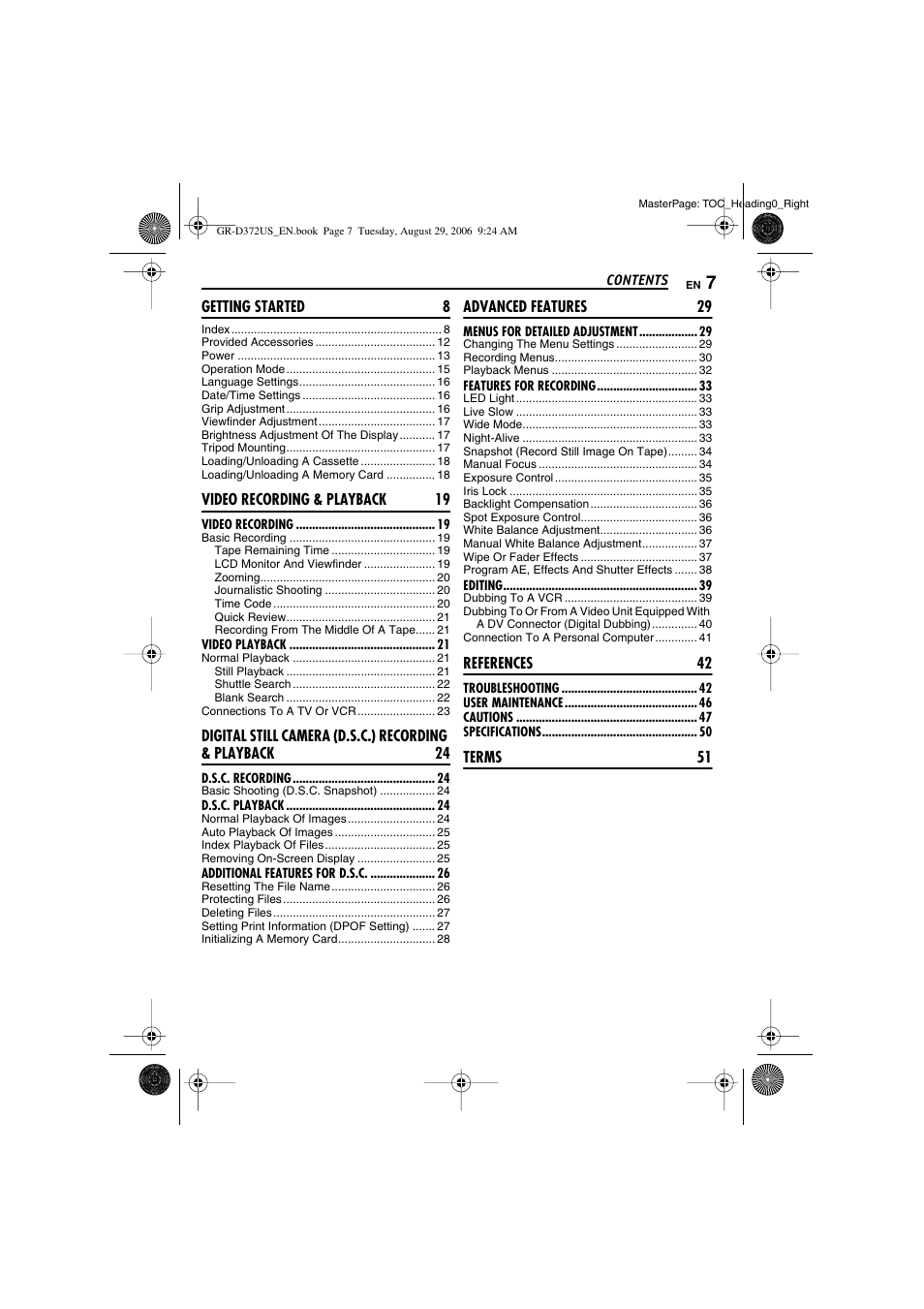 JVC LYT1624-001B User Manual | Page 7 / 104