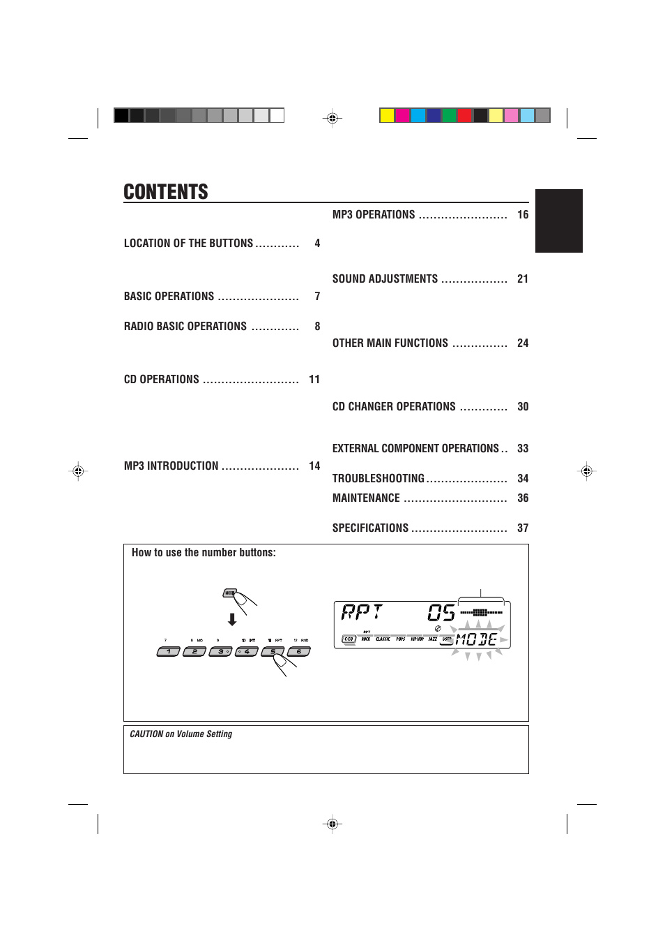 JVC GET0091-001A User Manual | Page 3 / 38