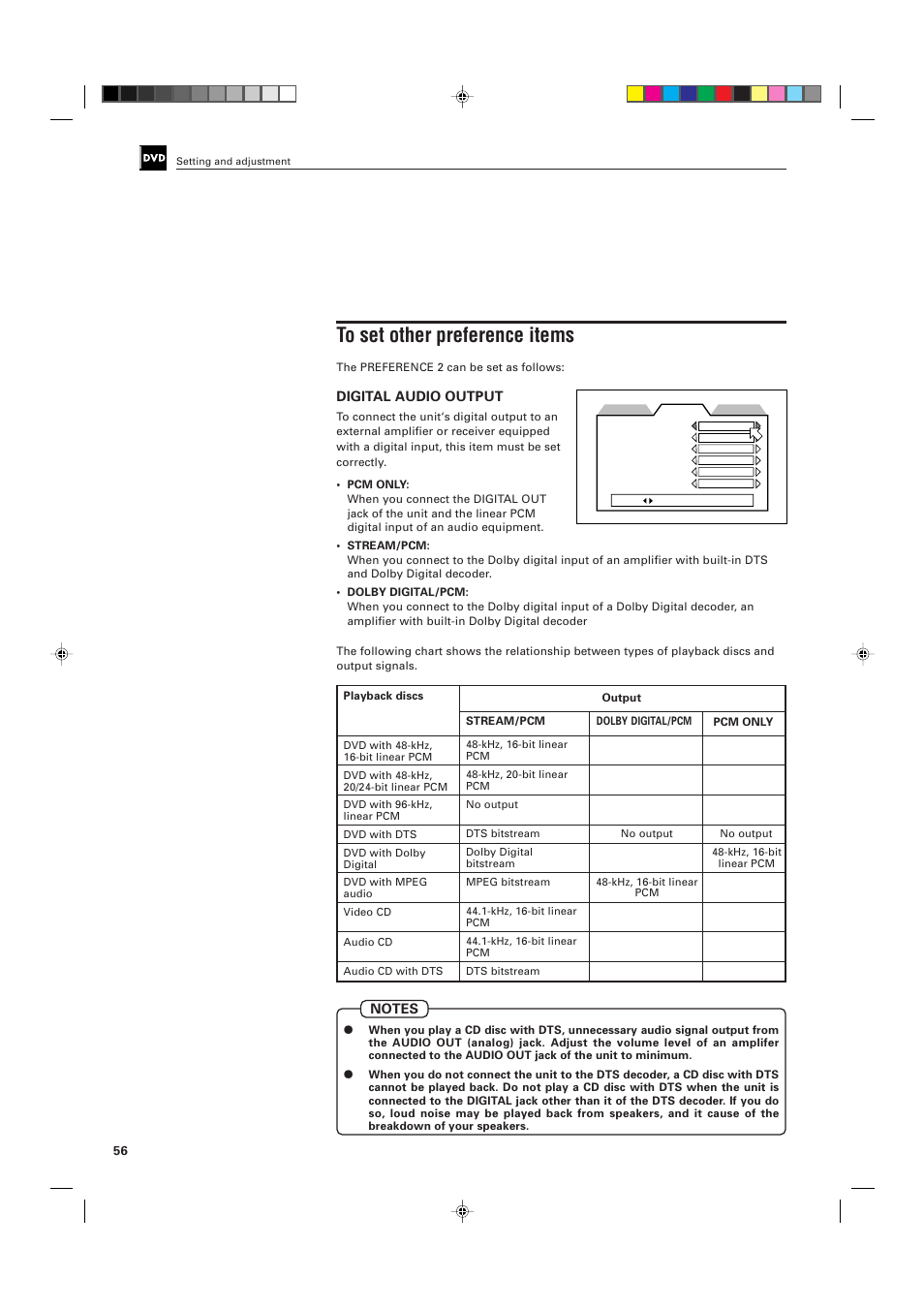 Digital audio output | JVC XV-D701BK User Manual | Page 60 / 108