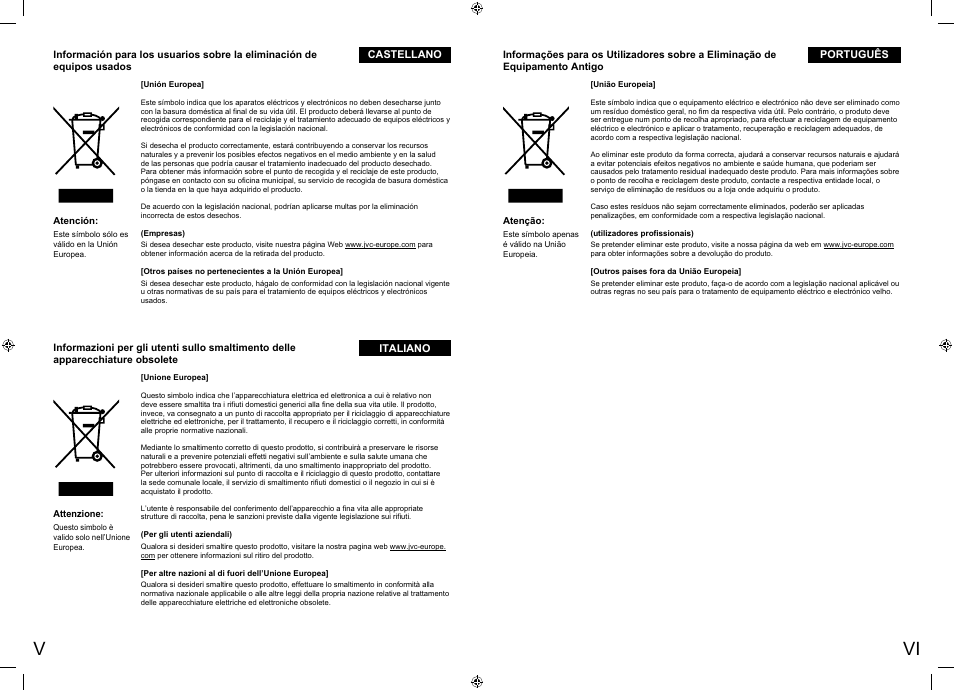 JVC LT-26R70BU/SU User Manual | Page 4 / 22