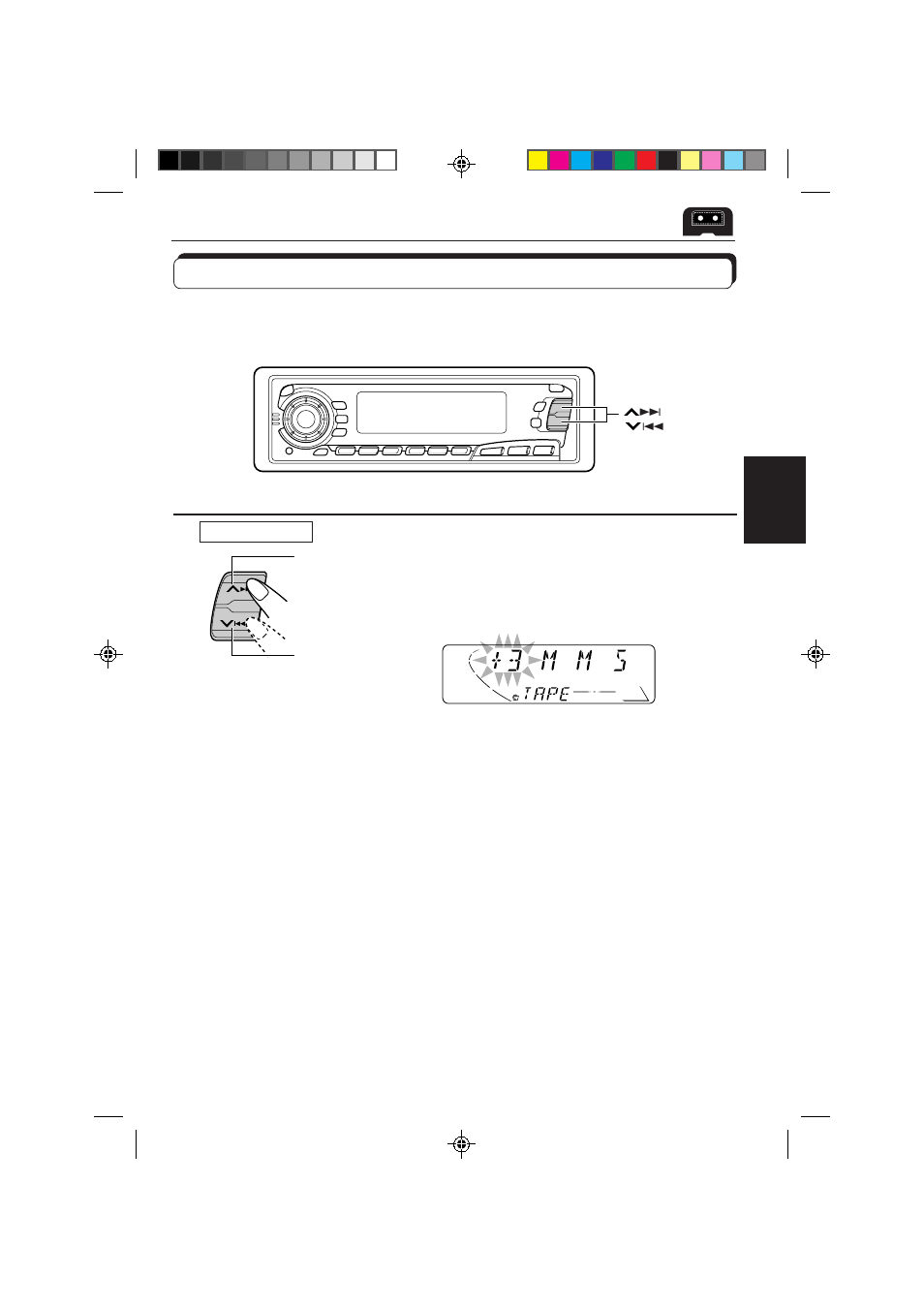 Recherche du début d’un morceau | JVC KS-FX850R User Manual | Page 109 / 182