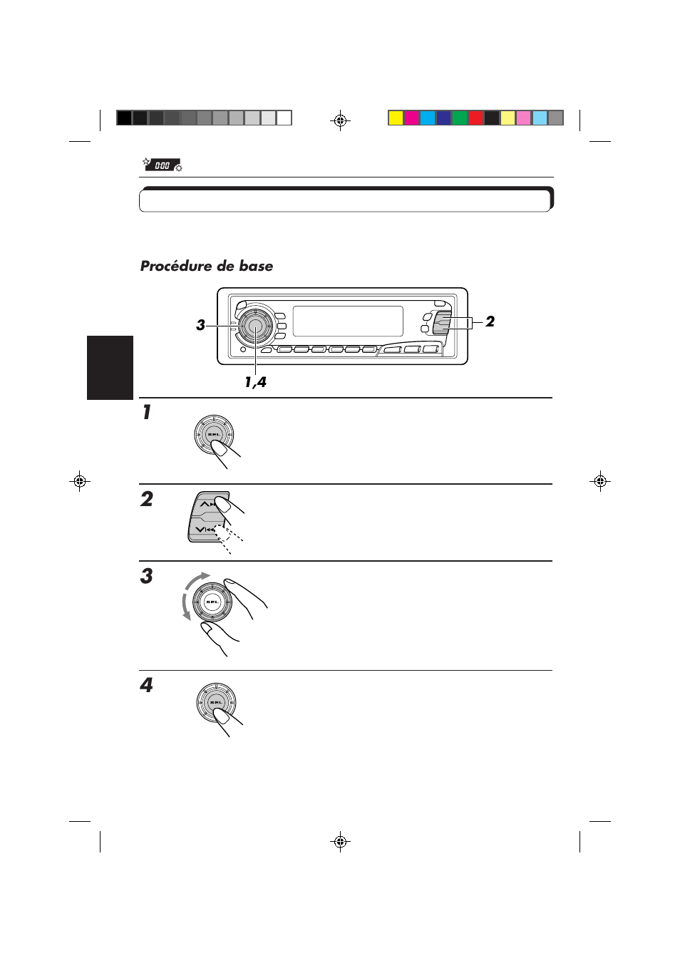 Modification des réglages généraux (psm) | JVC KS-FX850R User Manual | Page 116 / 182