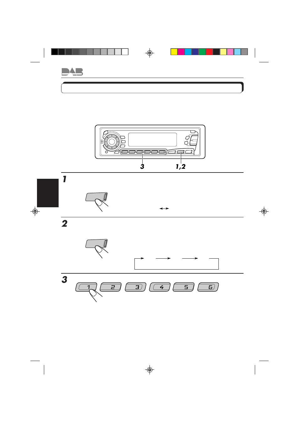 Afstemmen op een opgeslagen dab-service | JVC KS-FX850R User Manual | Page 177 / 182