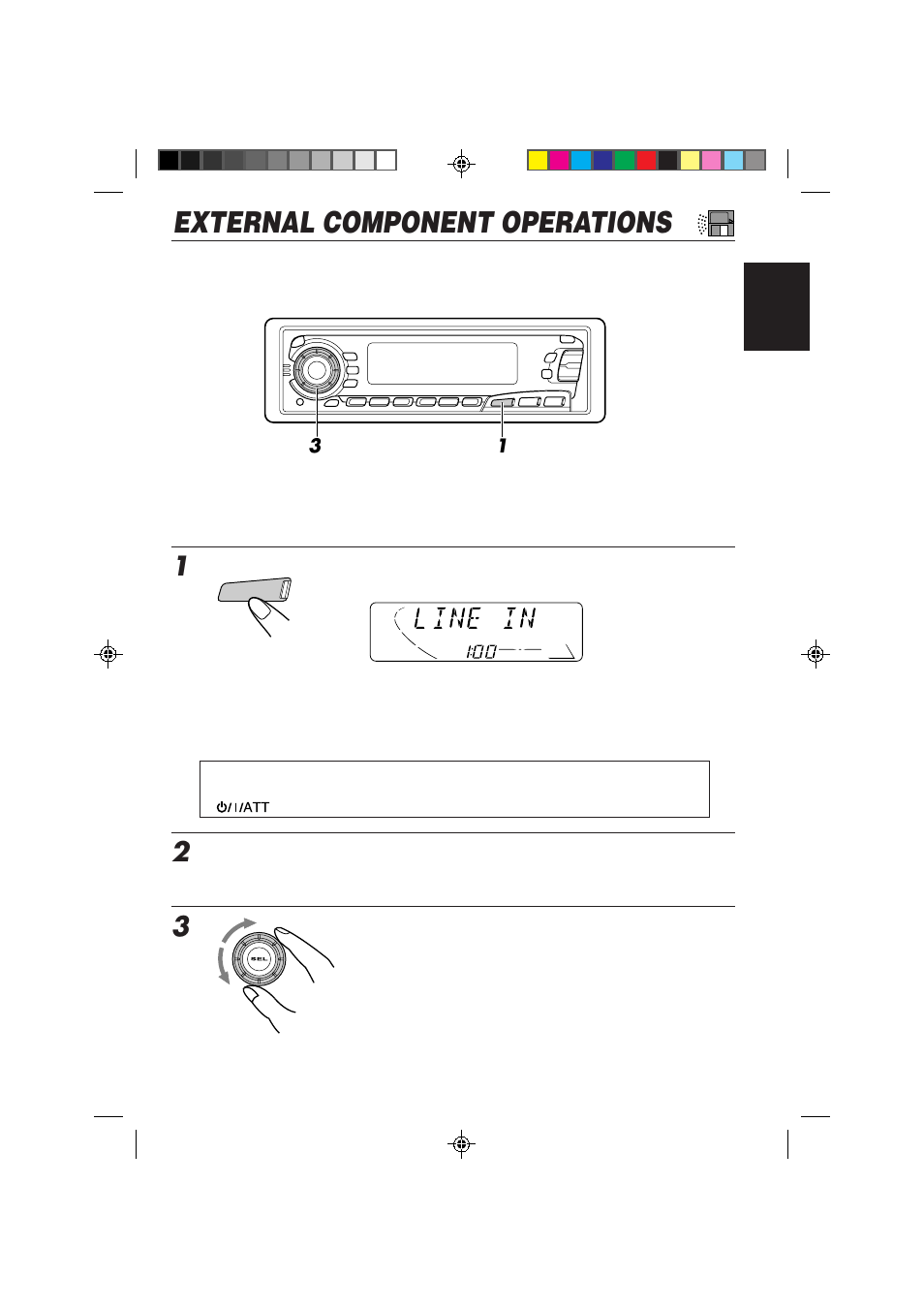 External component operations | JVC KS-FX850R User Manual | Page 37 / 182