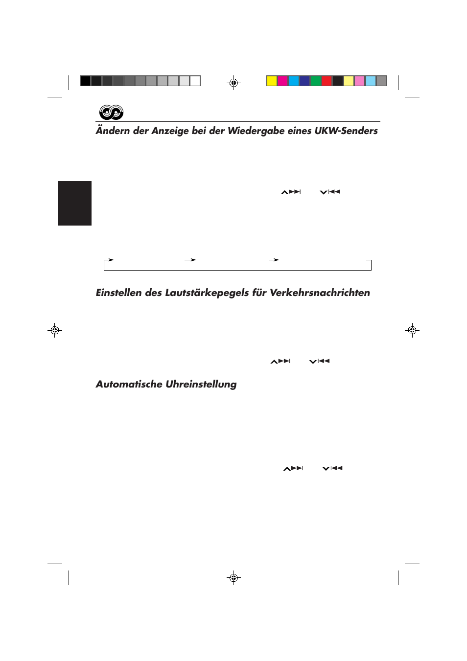 Automatische uhreinstellung | JVC KS-FX850R User Manual | Page 61 / 182