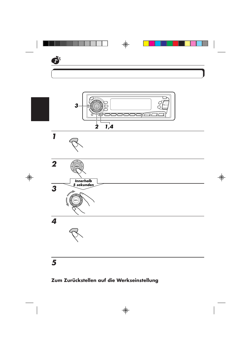 Speichern ihrer eigenen klangeinstellungen | JVC KS-FX850R User Manual | Page 69 / 182