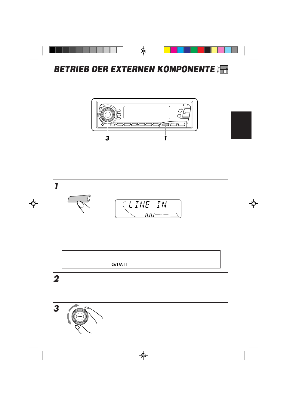 Betrieb der externen komponente | JVC KS-FX850R User Manual | Page 82 / 182