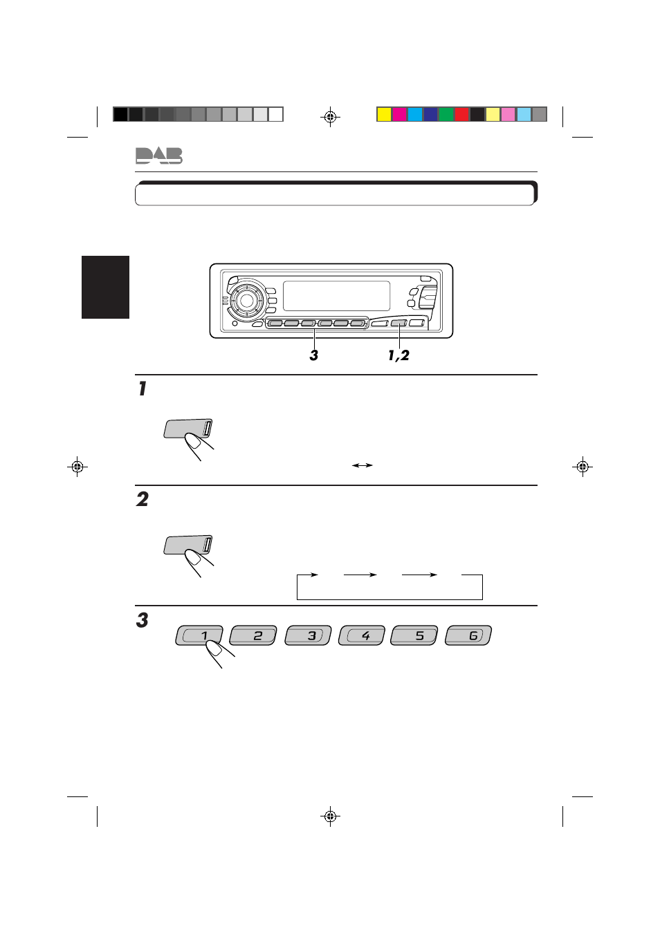 Einstellen eines gespeicherten dab-dienstes | JVC KS-FX850R User Manual | Page 87 / 182