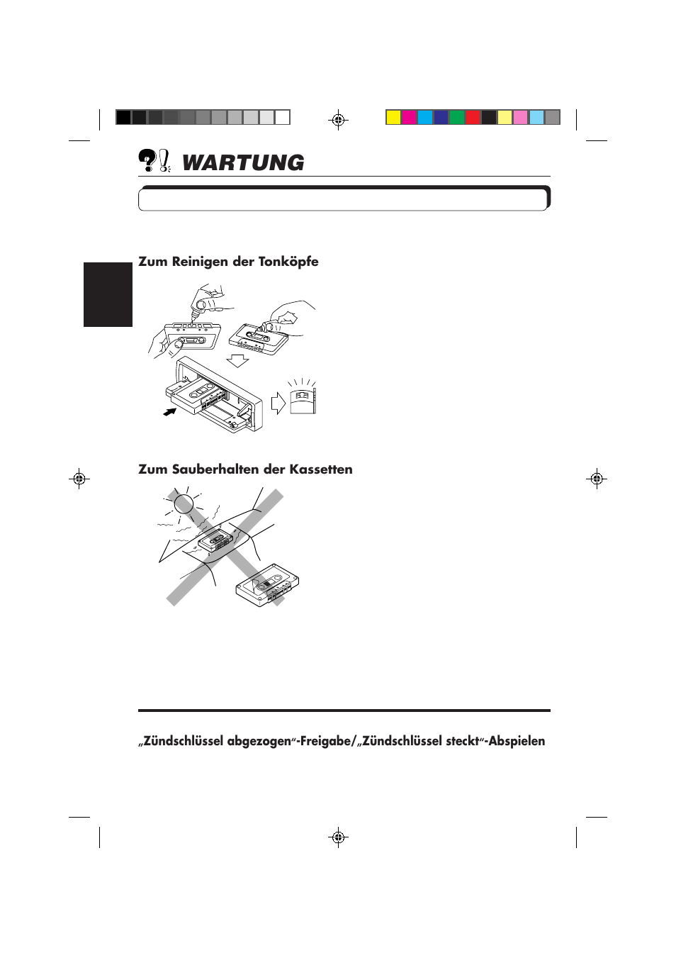 Wartung, Zum verlängern der geräte-lebensdauer | JVC KS-FX850R User Manual | Page 89 / 182