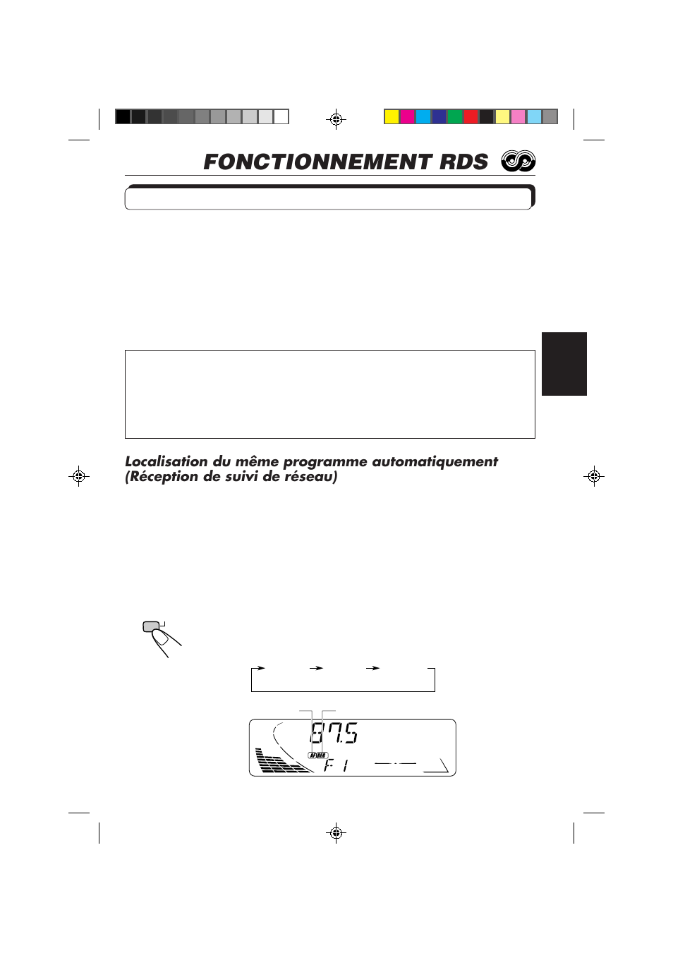 Fonctionnement rds, Présentation du rds eon | JVC KS-FX850R User Manual | Page 99 / 182