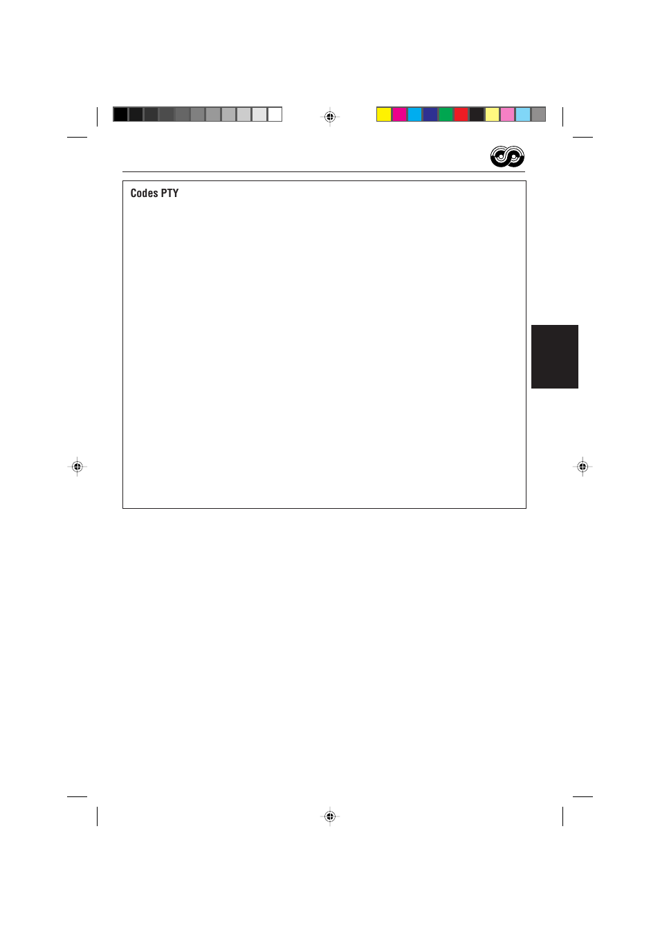 Français codes pty | JVC KD-S733R User Manual | Page 67 / 106