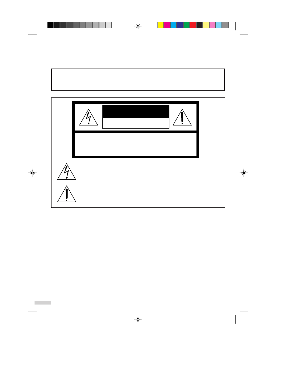 Important safety precautions, Warning, Caution | JVC TM-L450TU User Manual | Page 2 / 24