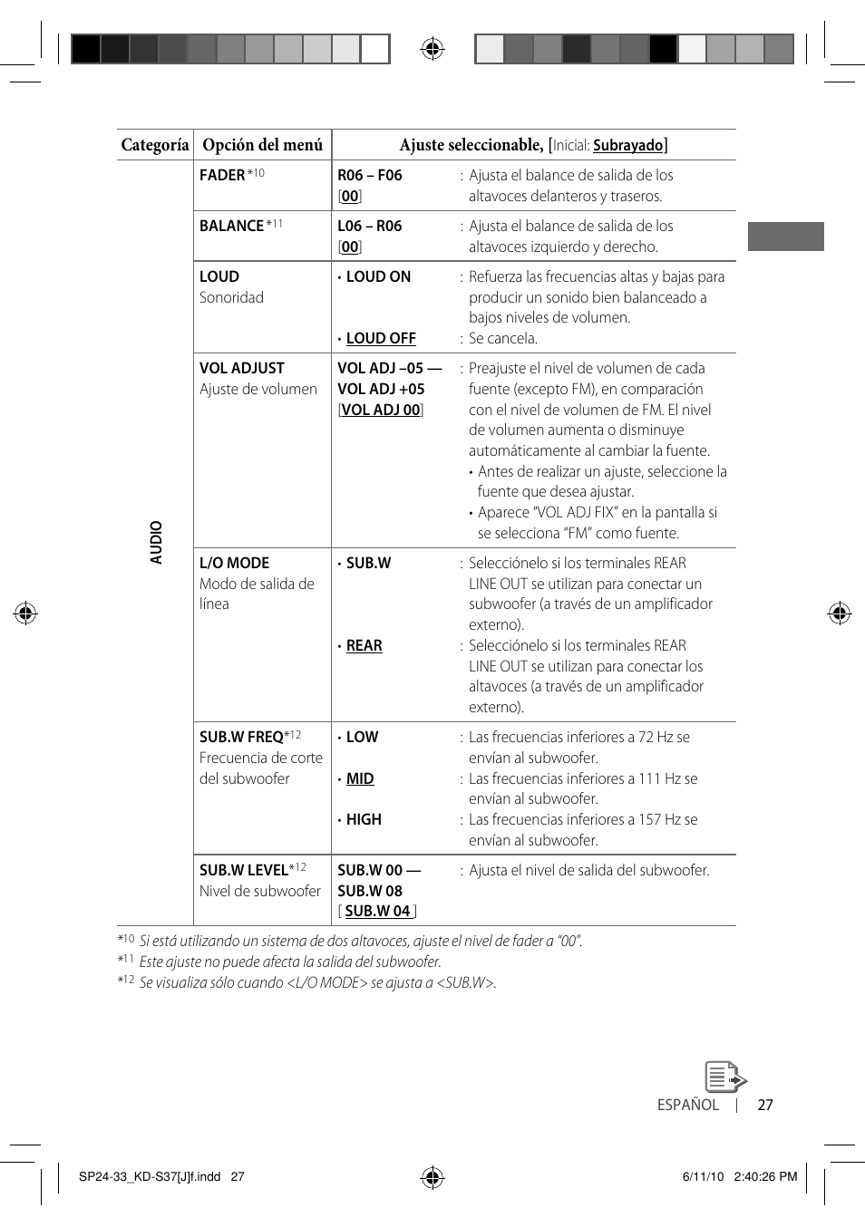 JVC KD-S37 User Manual | Page 69 / 87