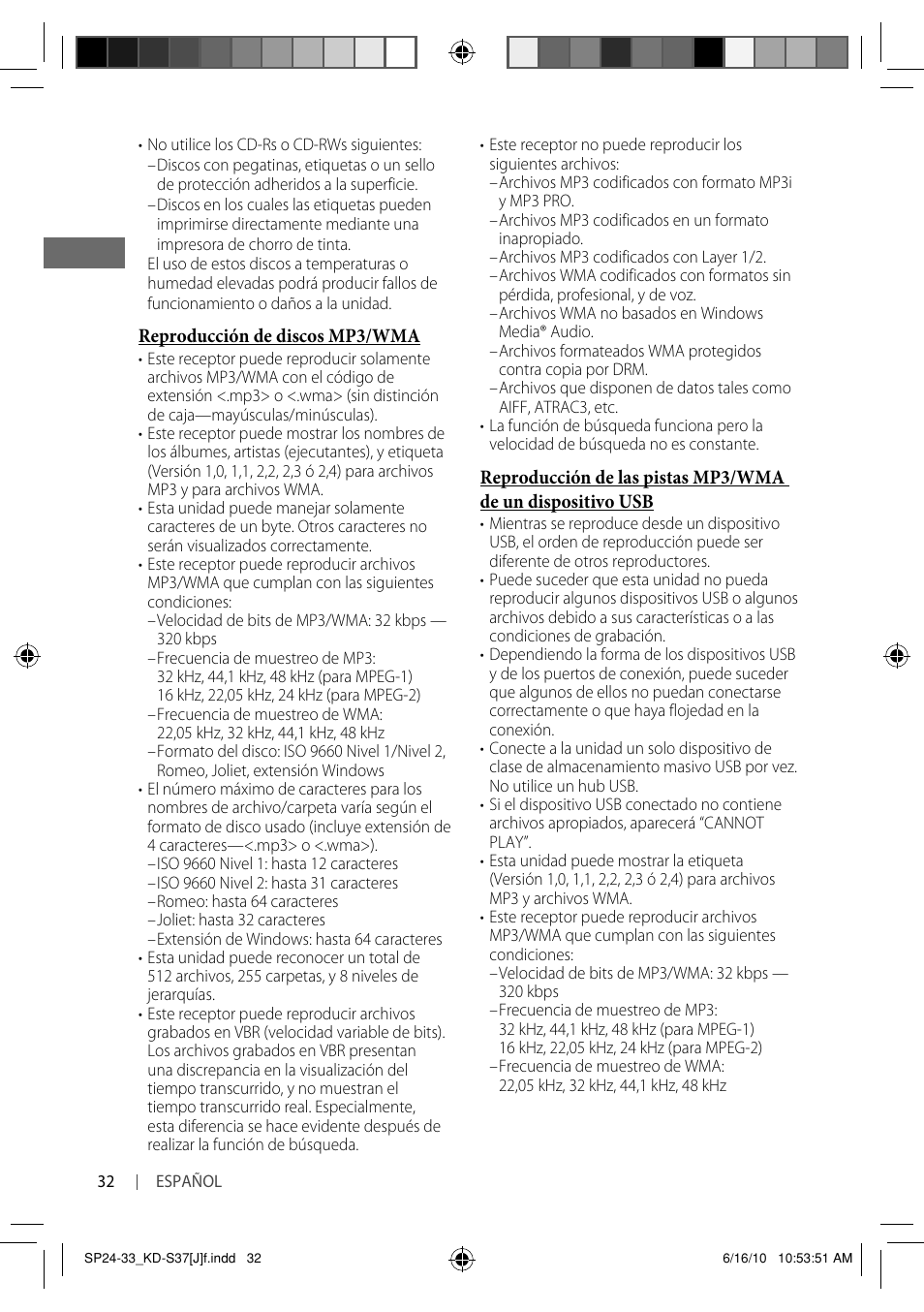 JVC KD-S37 User Manual | Page 74 / 87