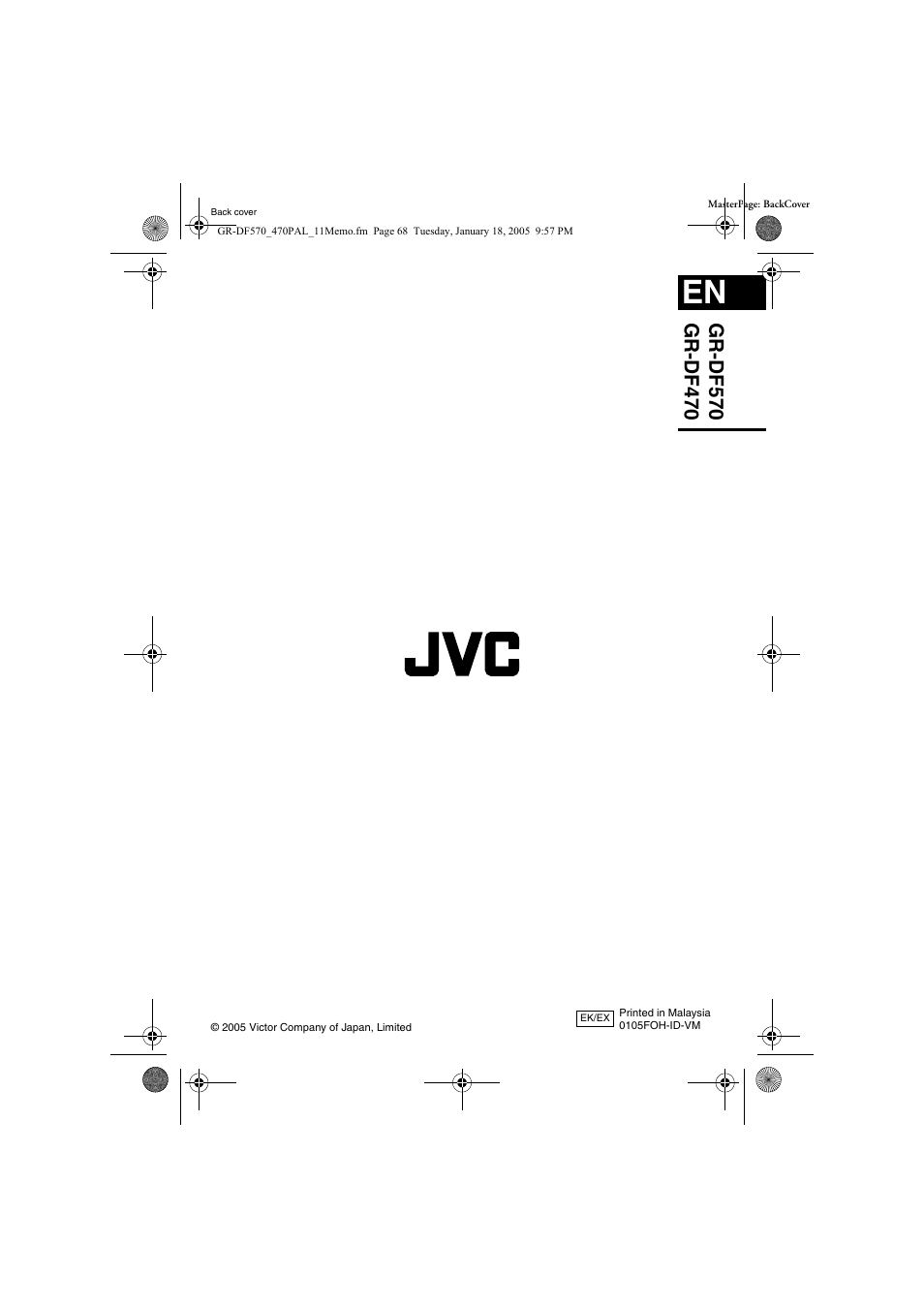 JVC GR-DF470 User Manual | Page 68 / 68