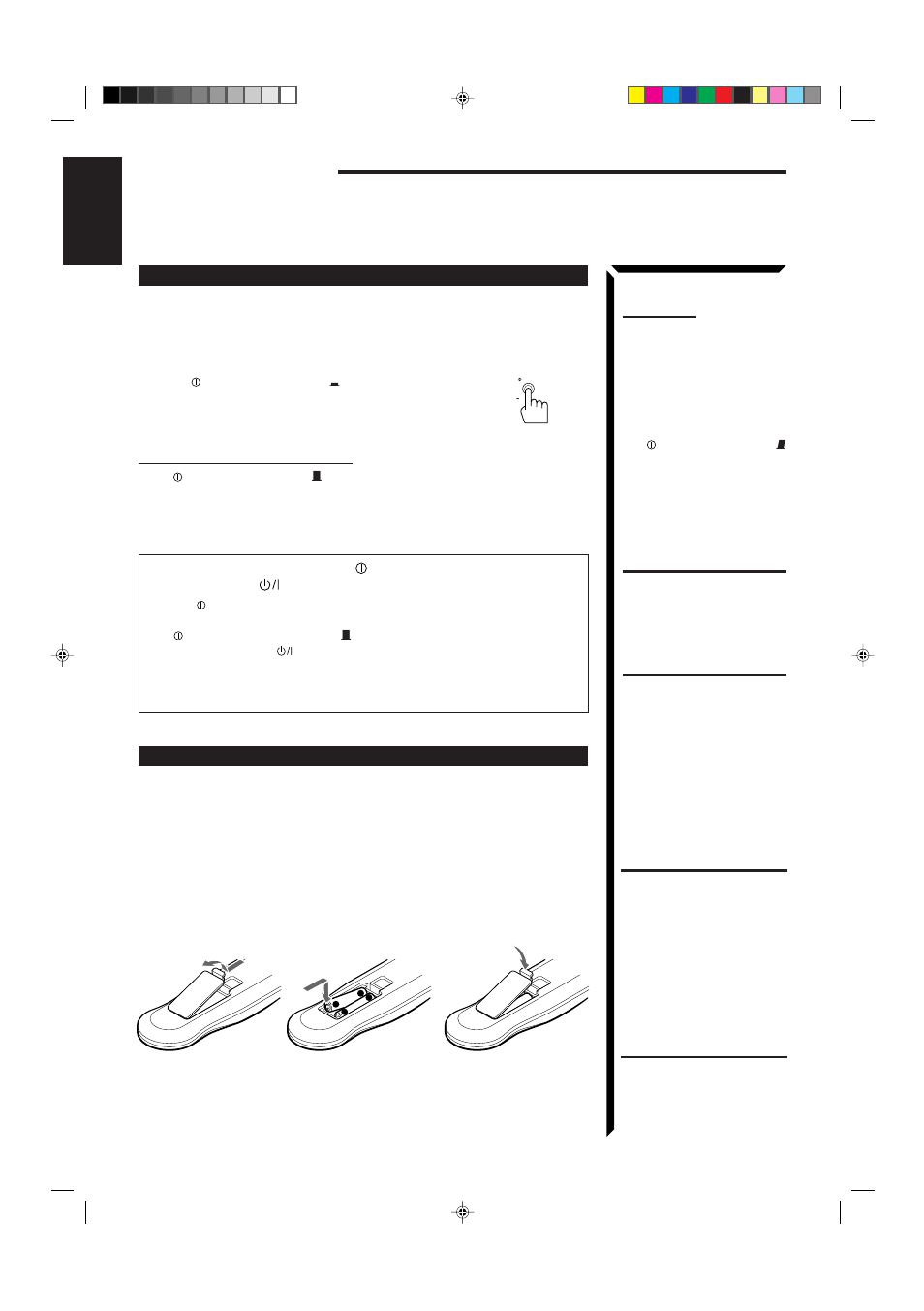 Getting started | JVC RX-884PBK User Manual | Page 16 / 72