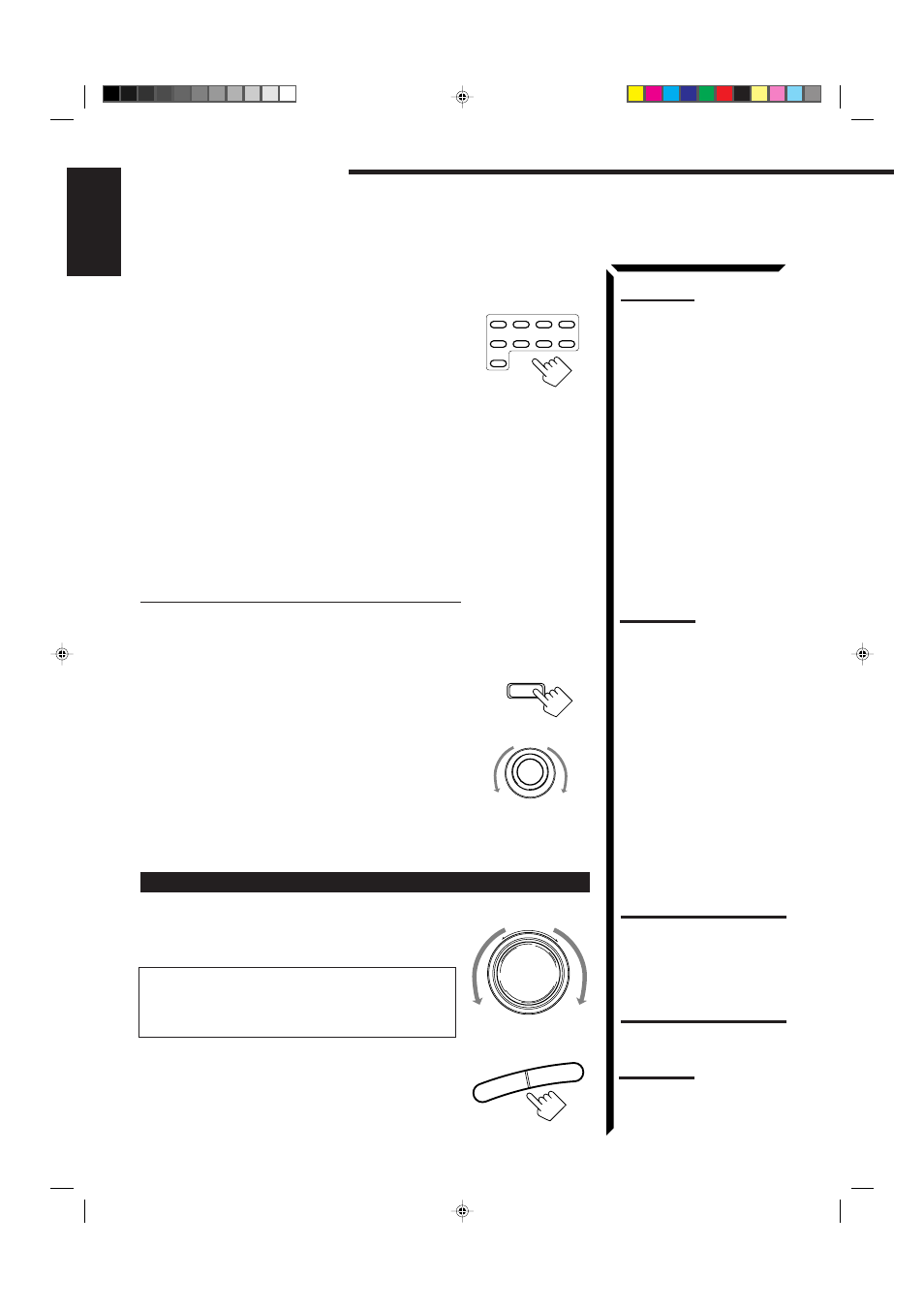 Basic operations, English | JVC RX-884PBK User Manual | Page 18 / 72