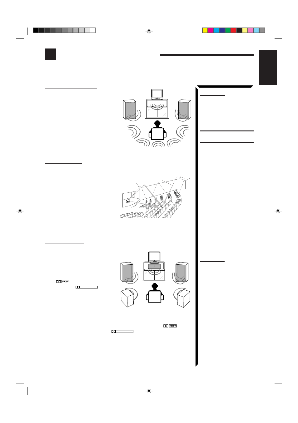 Using the dsp modes | JVC RX-884PBK User Manual | Page 33 / 72