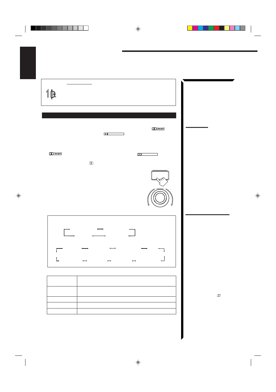 Using the dsp modes | JVC RX-884PBK User Manual | Page 34 / 72