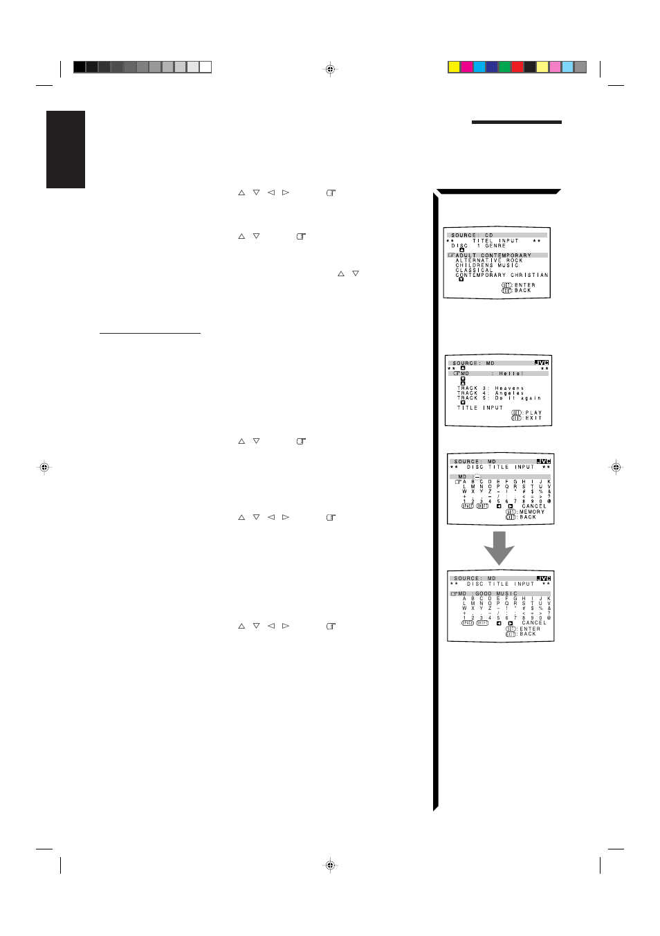 Text compu link remote control system | JVC RX-884PBK User Manual | Page 60 / 72