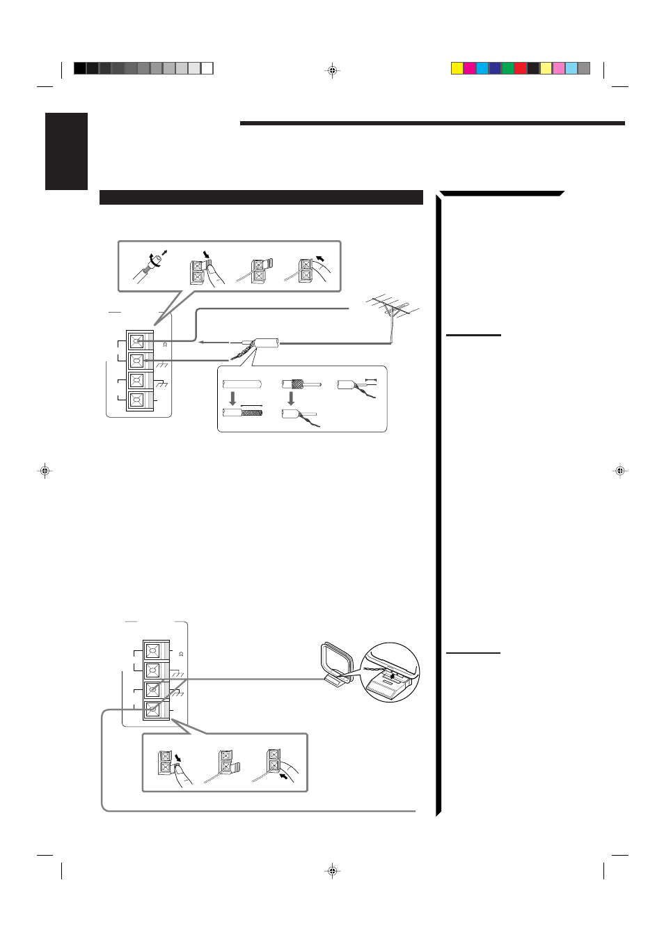 Getting started, English | JVC RX-884PBK User Manual | Page 8 / 72