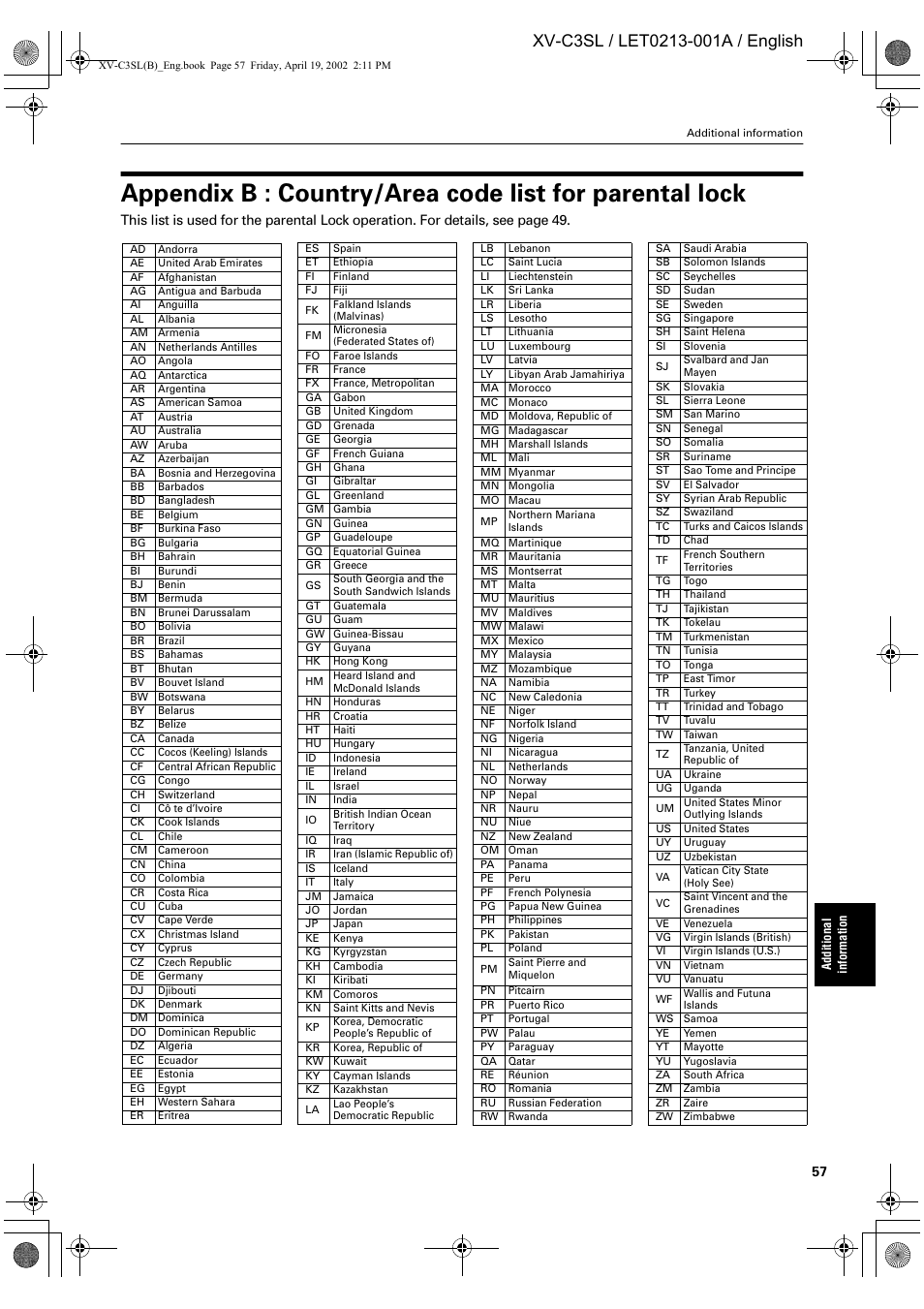 JVC LET0213-001A User Manual | Page 59 / 62