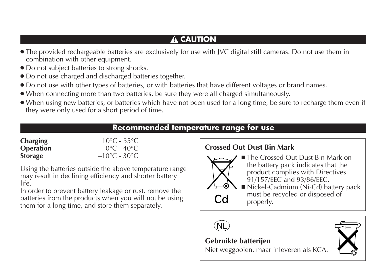 JVC BH-VC20EG/EK User Manual | Page 6 / 32