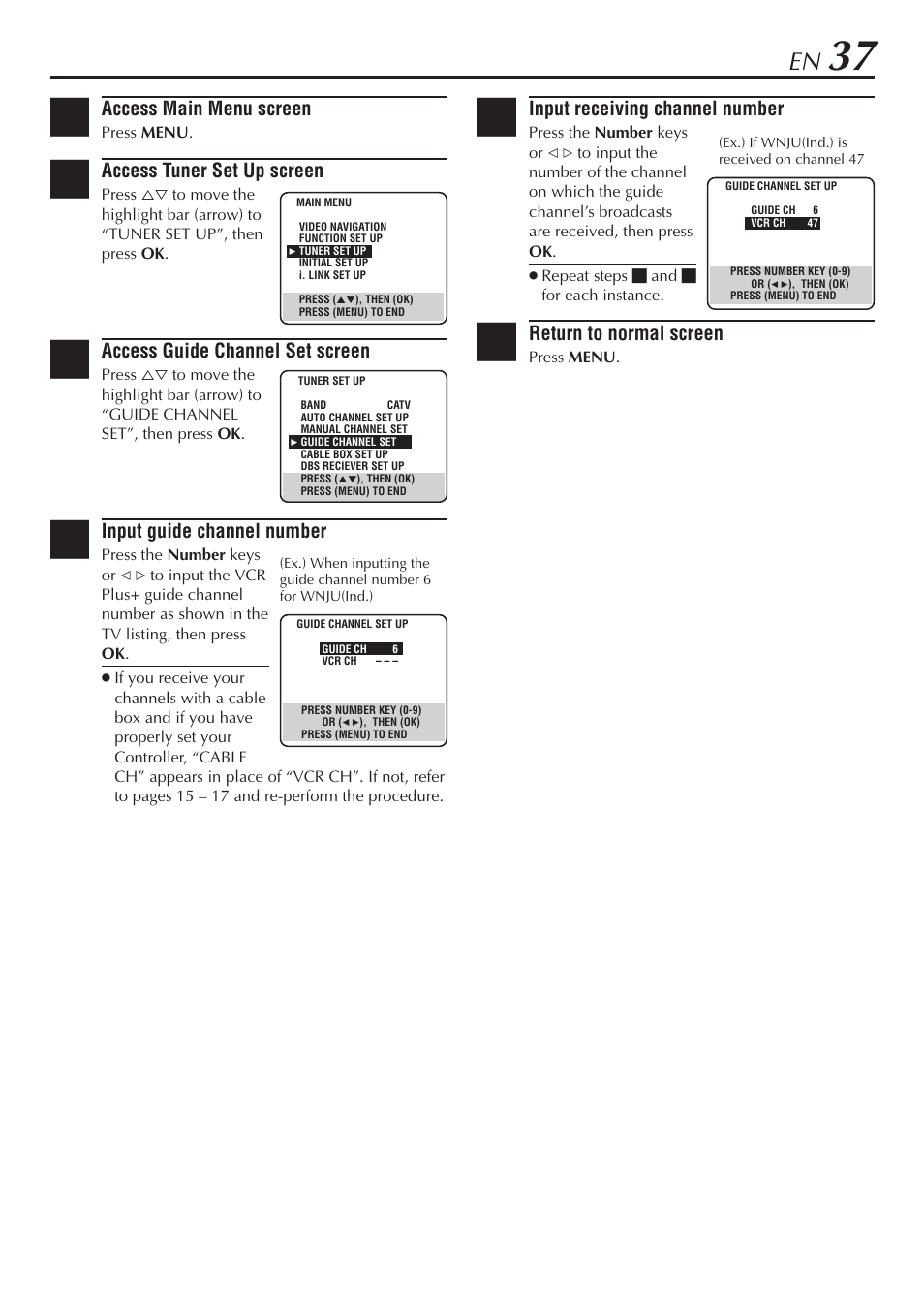 JVC HM-DH30000U User Manual | Page 37 / 84