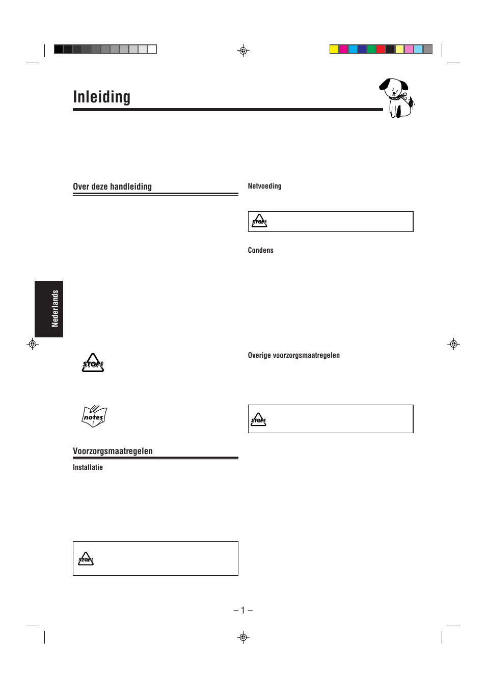 Inleiding | JVC CA-MXJ850R User Manual | Page 6 / 36