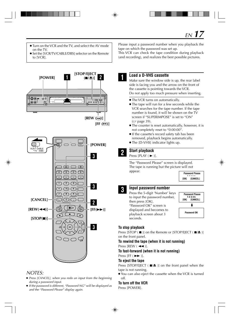 JVC SR-VD400E User Manual | Page 17 / 60